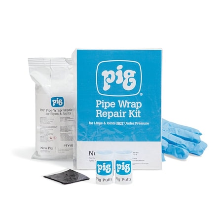 Pig PIG Pipe Wrap Repair Kit for Lines & Joints Not Under Pressure, 3PK PTY119